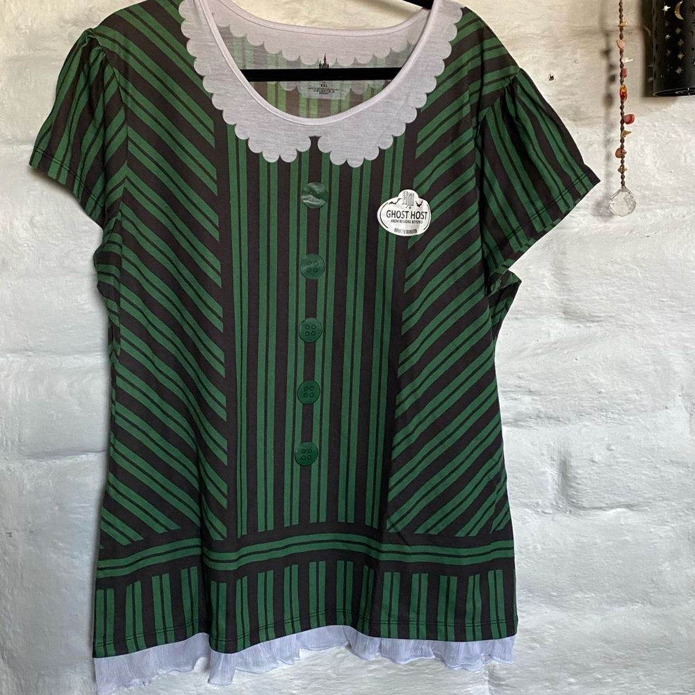 Disney Parks Haunted Mansion Ghost Host Top XXL